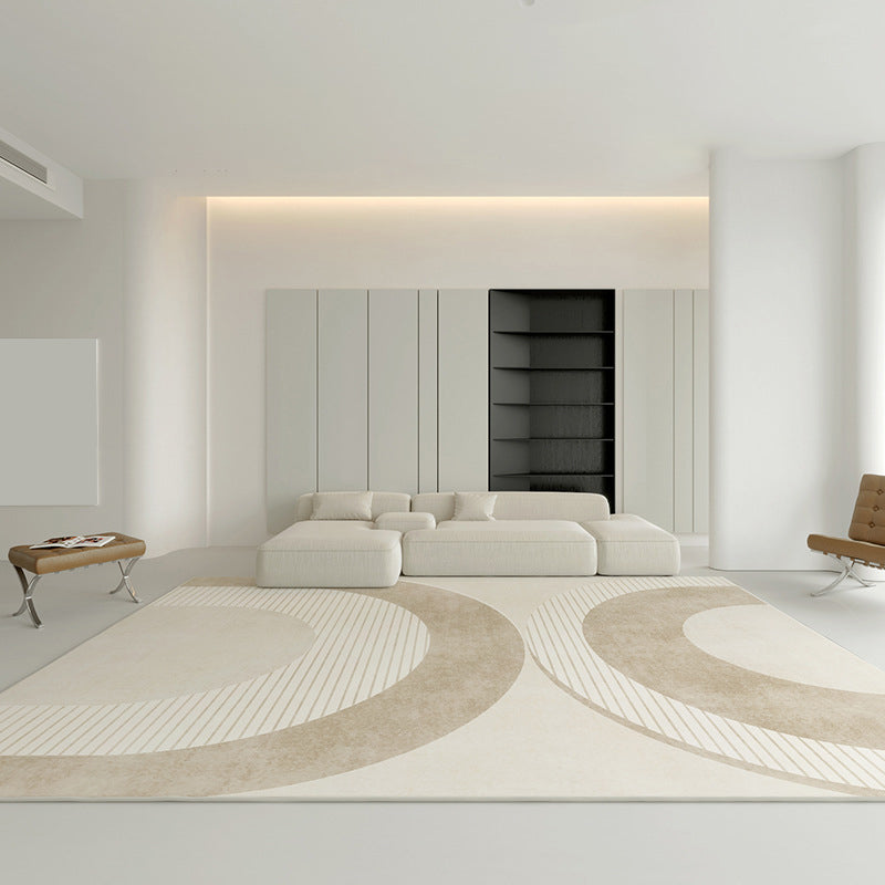French Minimalist Rugs Indoor Rugs Non-slip Carpet for Bedroom and Living Room