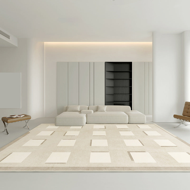 French Minimalist Rugs Indoor Rugs Non-slip Carpet for Bedroom and Living Room