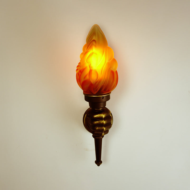 1 Light Geometric Wall Light Fixture Contemporary for Living Room