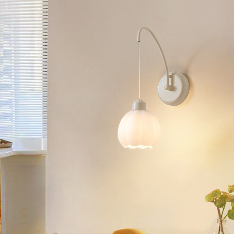 Unique Shape Wall Light Sconces Modern 1 Light Wall Lighting Fixtures for Bedroom