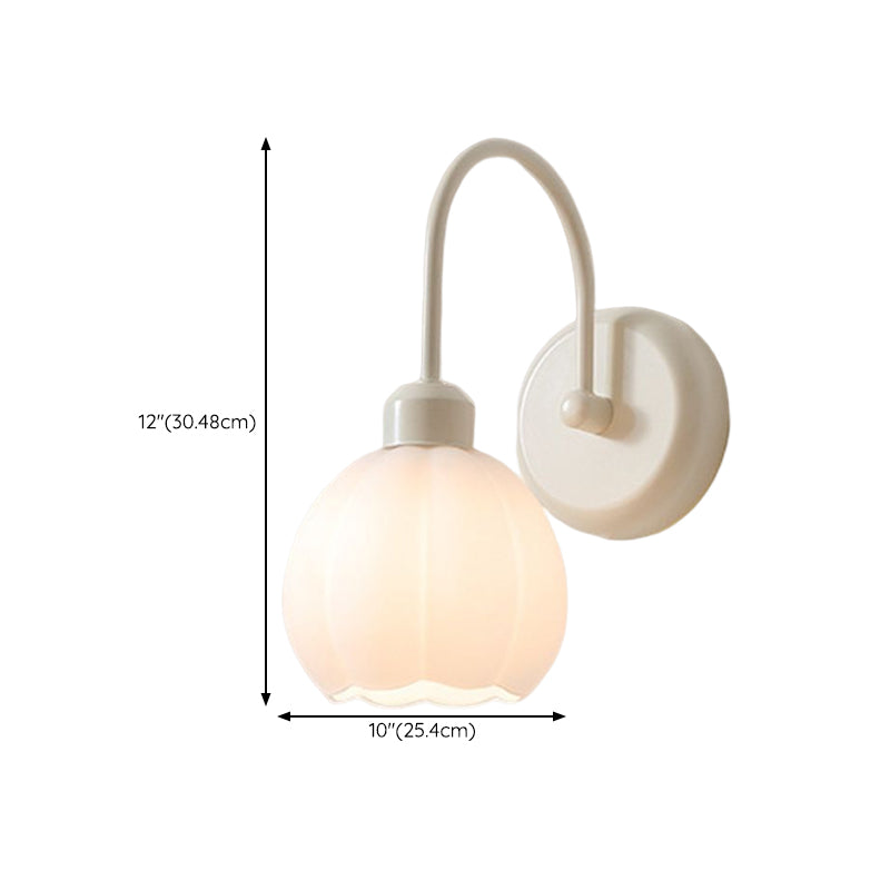 Unique Shape Wall Light Sconces Modern 1 Light Wall Lighting Fixtures for Bedroom