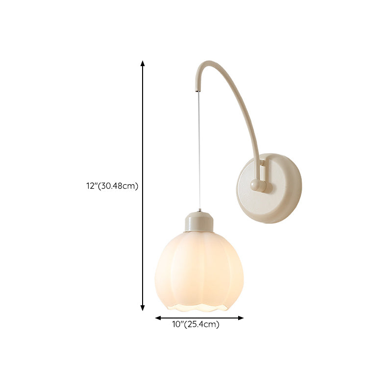 Unique Shape Wall Light Sconces Modern 1 Light Wall Lighting Fixtures for Bedroom