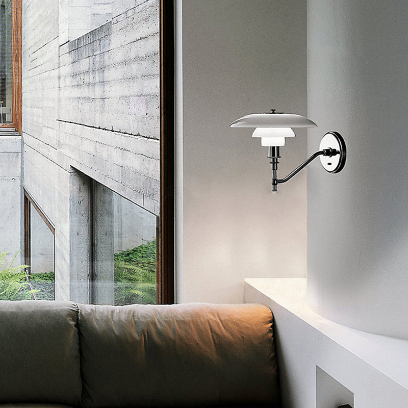 Modern Unique Shape Wall Light Sconces Glass 1 Light Wall Lighting Fixtures for Dining Room