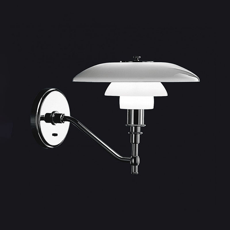 Modern Unique Shape Wall Light Sconces Glass 1 Light Wall Lighting Fixtures for Dining Room