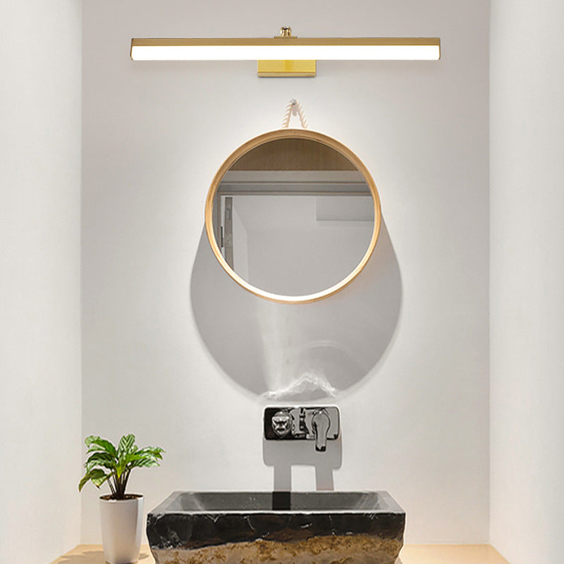 Modern Style Wall Light Sconce with Acrylic Shade for Washroom