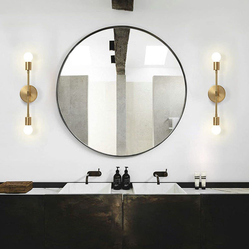 Contemporary Linear Wall Vanity Light for Powder Room Washroom