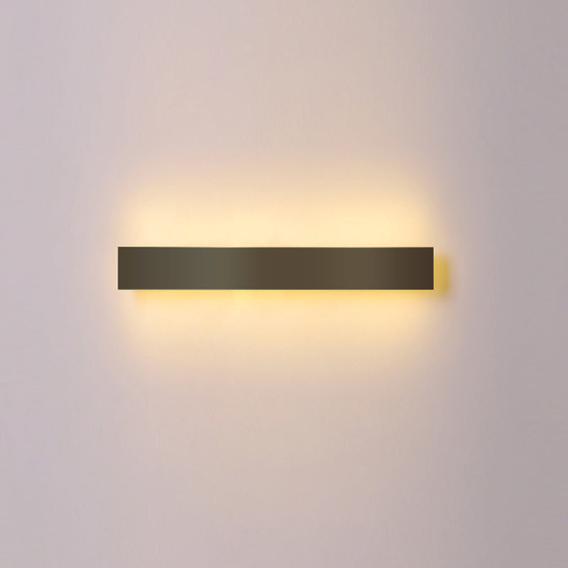 Contemporary Linear LED Wall Vanity Lights for Powder Room Washroom