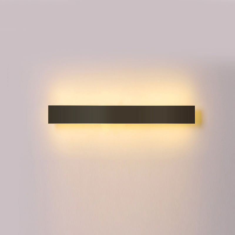 Contemporary Linear LED Wall Vanity Lights for Powder Room Washroom