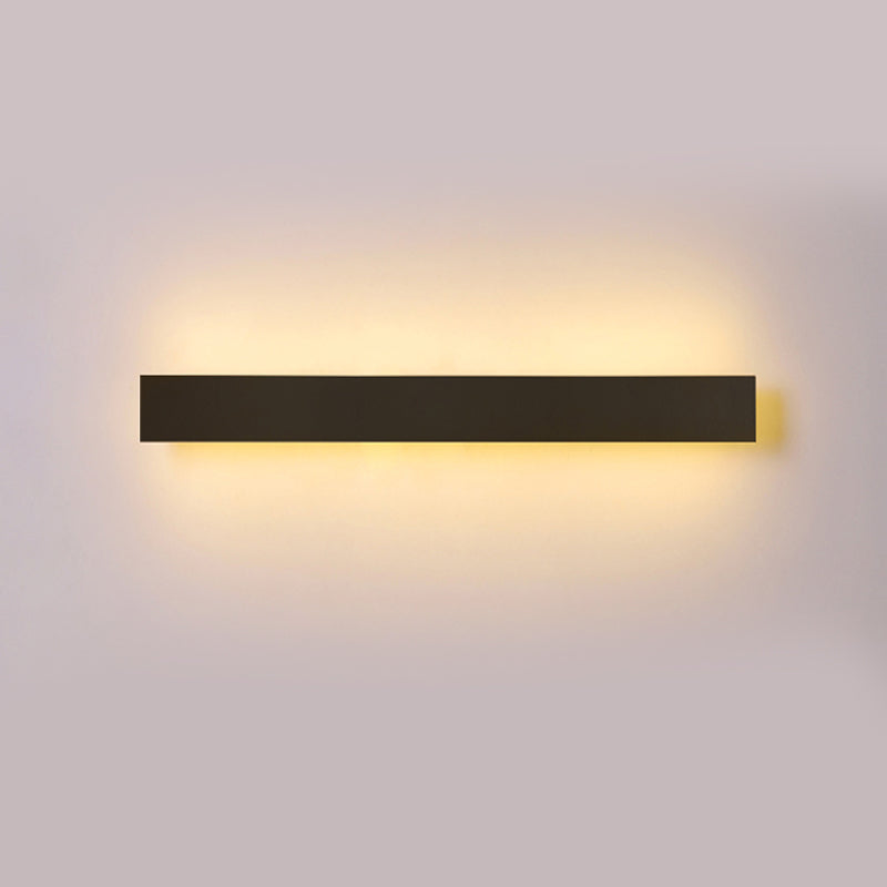 Contemporary Linear LED Wall Vanity Lights for Powder Room Washroom