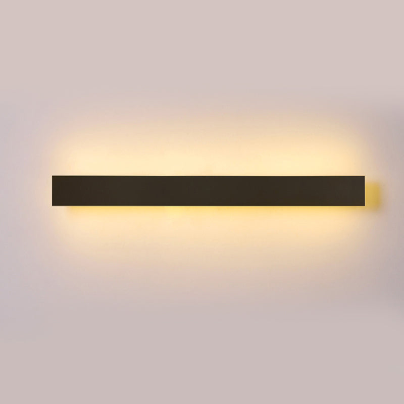 Contemporary Linear LED Wall Vanity Lights for Powder Room Washroom