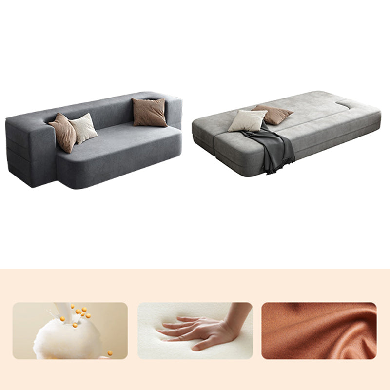 Modern & Contemporary Removable Cushions Foam Convertible Sofas Pillow Included