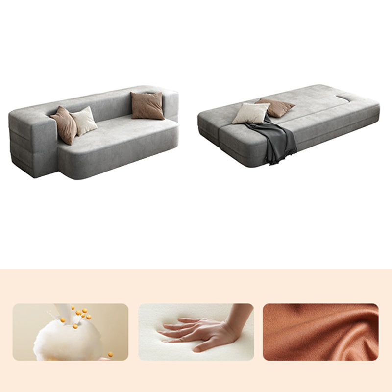 Modern & Contemporary Removable Cushions Foam Convertible Sofas Pillow Included