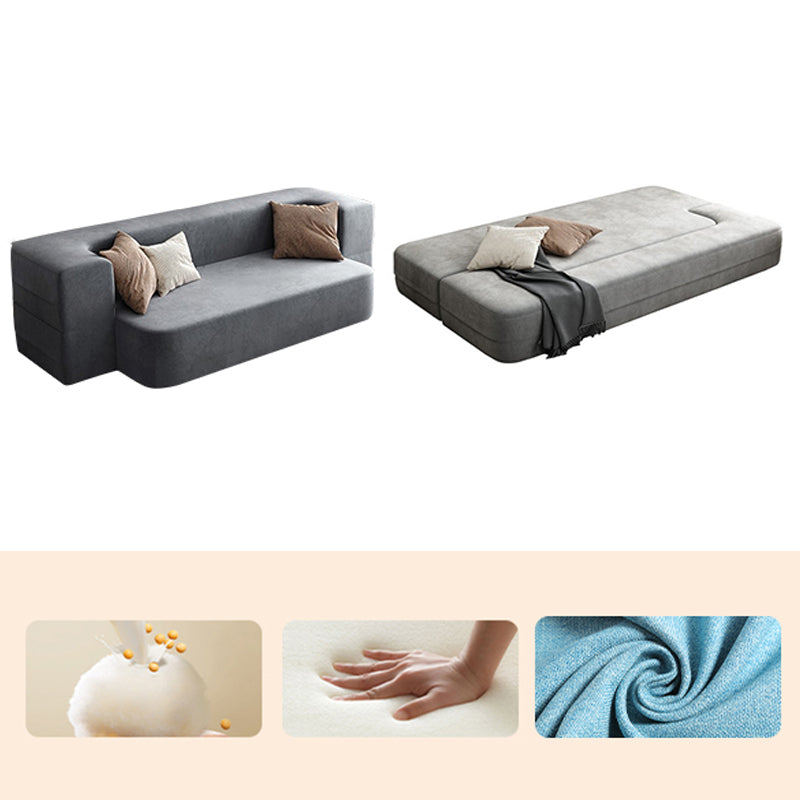 Modern & Contemporary Removable Cushions Foam Convertible Sofas Pillow Included