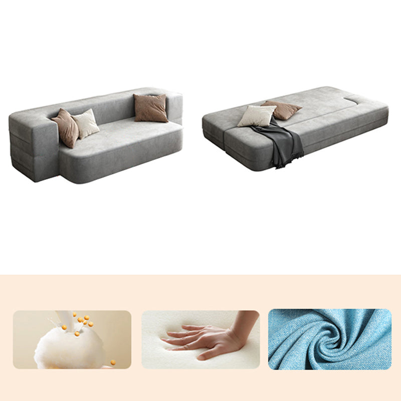 Modern & Contemporary Removable Cushions Foam Convertible Sofas Pillow Included
