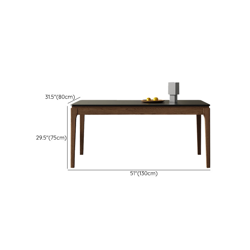 Contemporary Home Furniture Stone Dining Room Collection with 4-foot