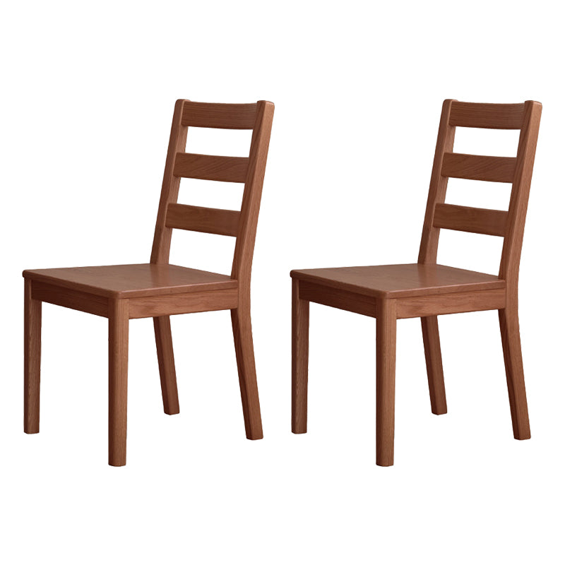 Contemporary Solid Wood Ladder Back Dining and Accent Chairs