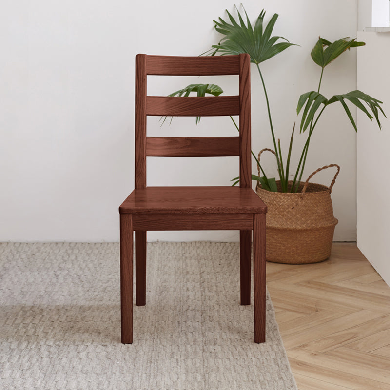 Contemporary Solid Wood Ladder Back Dining and Accent Chairs