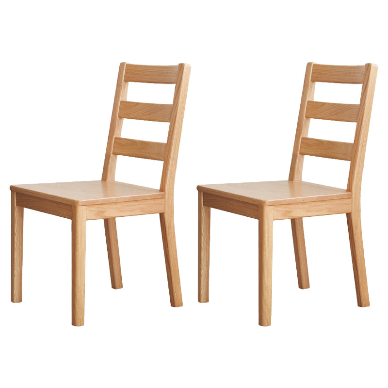 Contemporary Solid Wood Ladder Back Dining and Accent Chairs