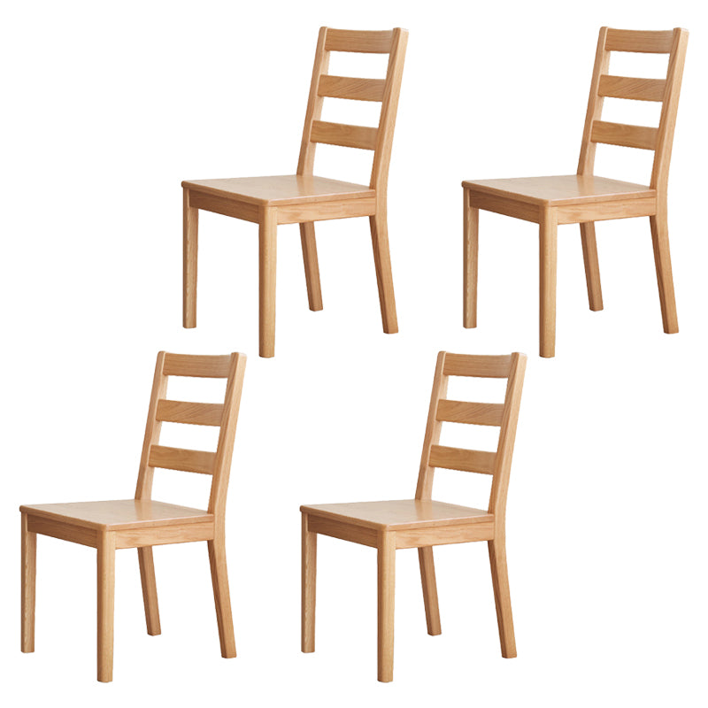 Contemporary Solid Wood Ladder Back Dining and Accent Chairs