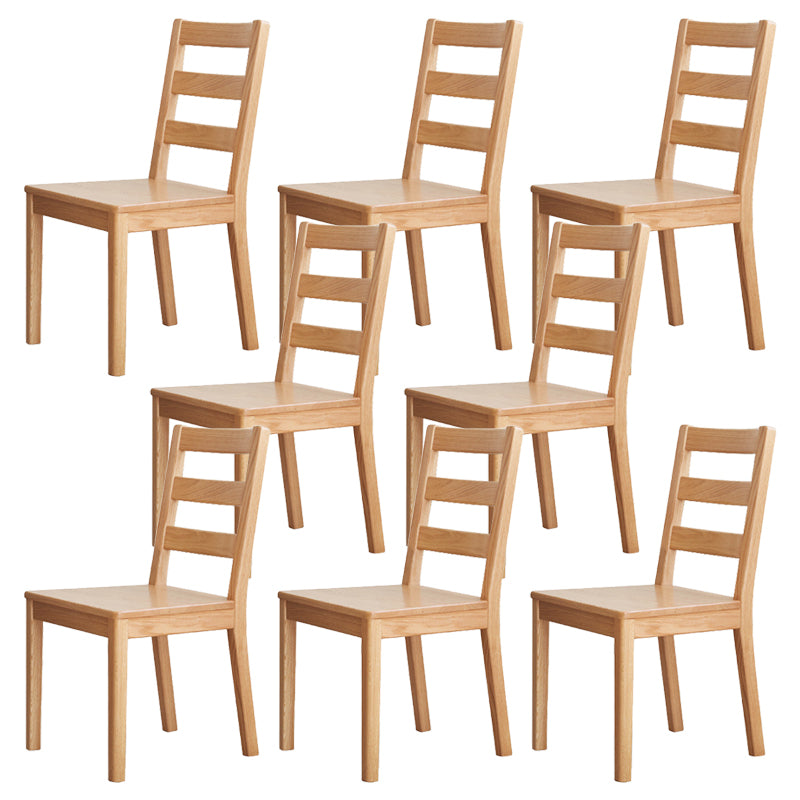 Contemporary Solid Wood Ladder Back Dining and Accent Chairs