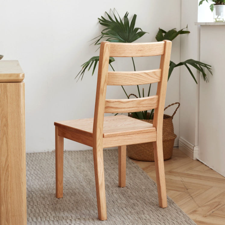Contemporary Solid Wood Ladder Back Dining and Accent Chairs