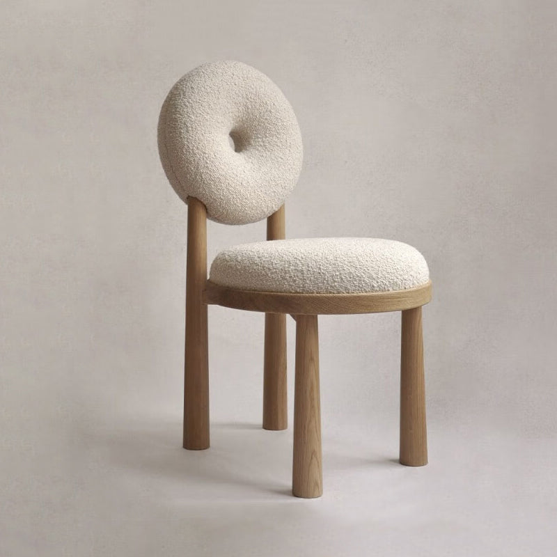 Contemporary Upholstered Dining Room Solid Wood Armless Dining Chair