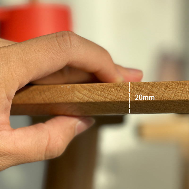 Contemporary Style Solid Wood Round Bar Dining Table for Home