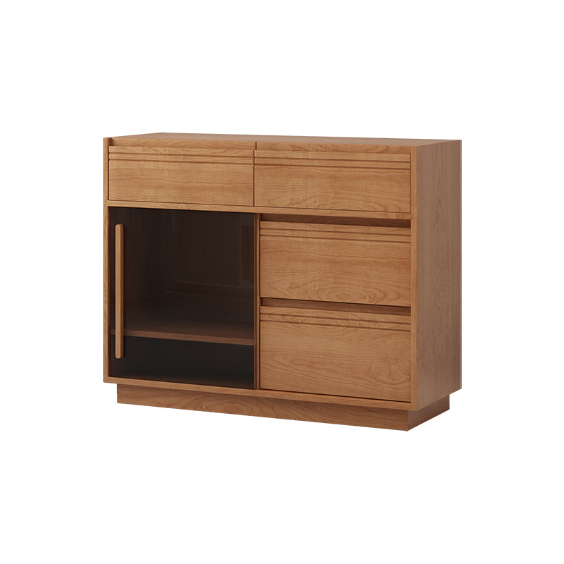 Modern Pine Wood Rectangle Kitchen Island Table for Dining Room