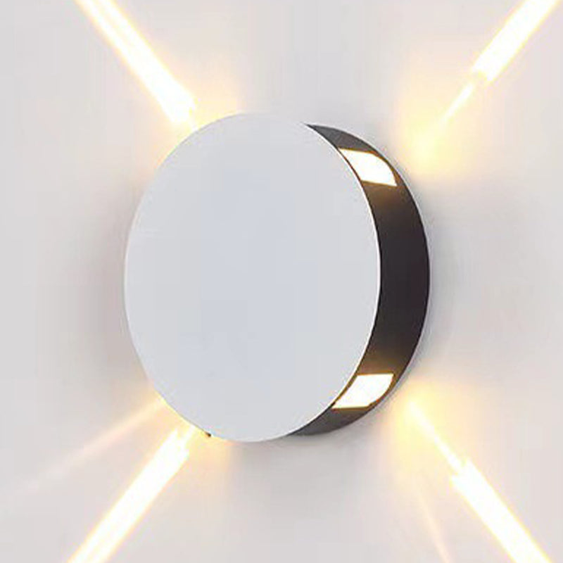 LED Wall Lamp Modern Style Wall Mount Lamp with Aluminum Shade for Bedroom