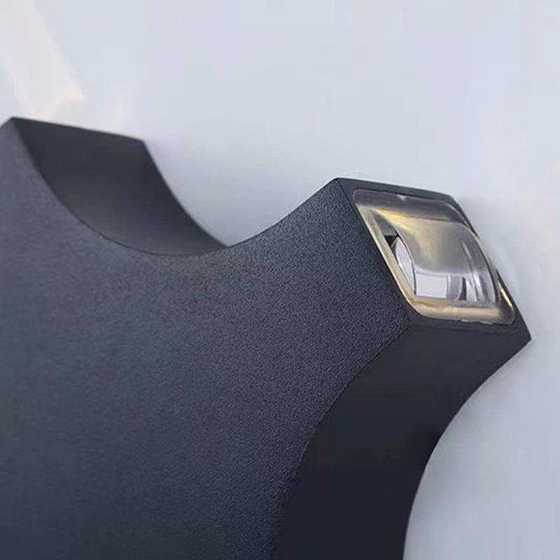 LED Wall Lamp Modern Style Wall Mount Lamp with Aluminum Shade for Bedroom