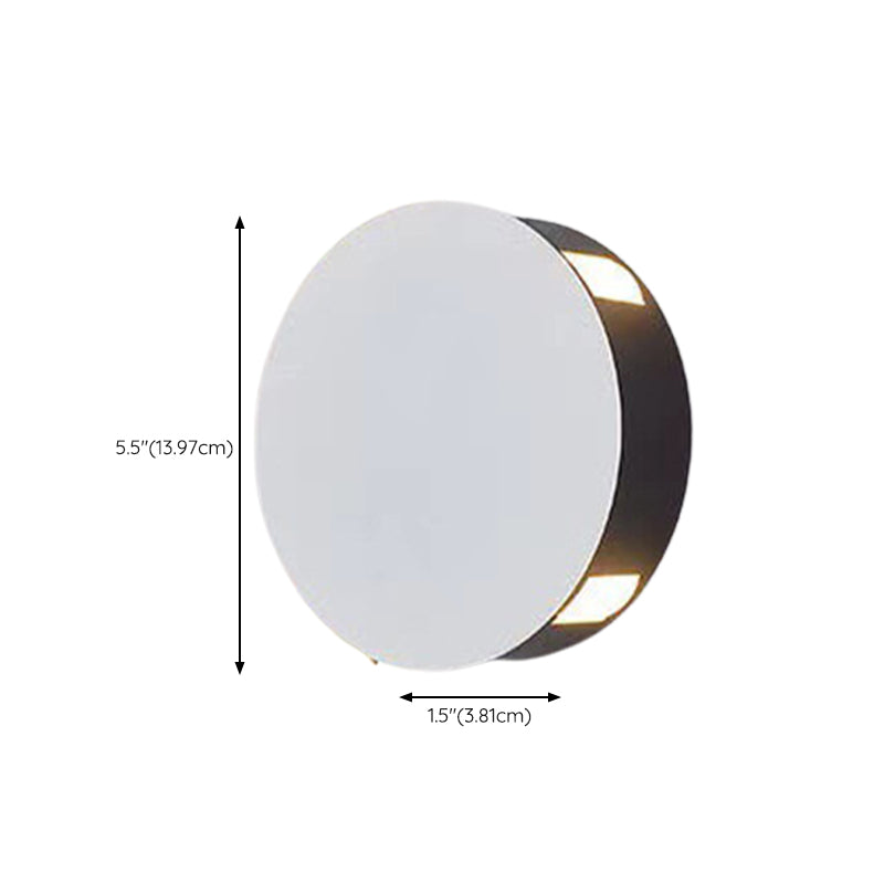 LED Wall Lamp Modern Style Wall Mount Lamp with Aluminum Shade for Bedroom