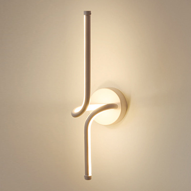 Strip Shape Wall Lamp LED Wall Mount Lamp with Acrylic Shade for Bedroom