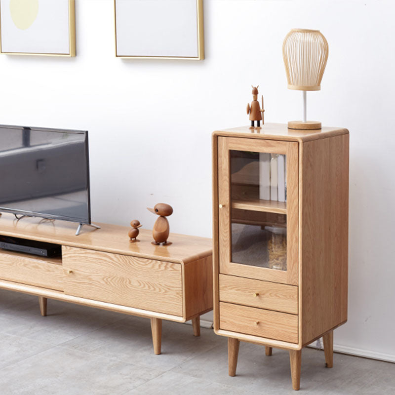 Contemporary Vertical Bachelor Chest Wood Storage Dresser for Home