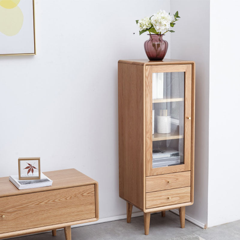 Contemporary Vertical Bachelor Chest Wood Storage Dresser for Home