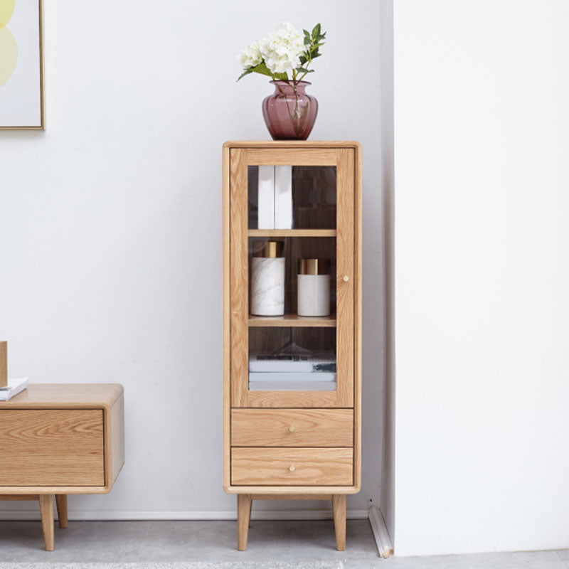 Contemporary Vertical Bachelor Chest Wood Storage Dresser for Home