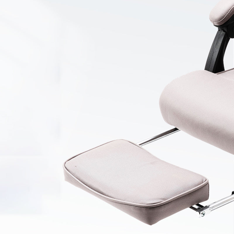 Modern Office Chair Padded Arms No Distressing Ergonomic Desk Chair with Wheels