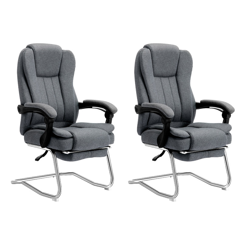 Modern Padded Arms Office Chair No Distressing Ergonomic Chair