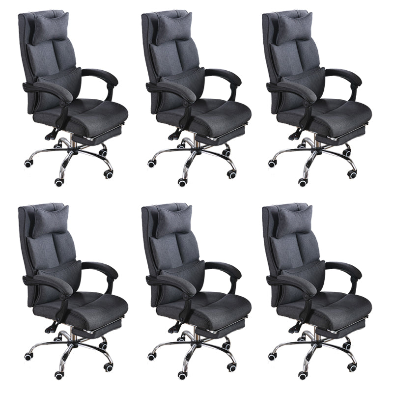 Modern Padded Arms Office Chair No Distressing Ergonomic Chair