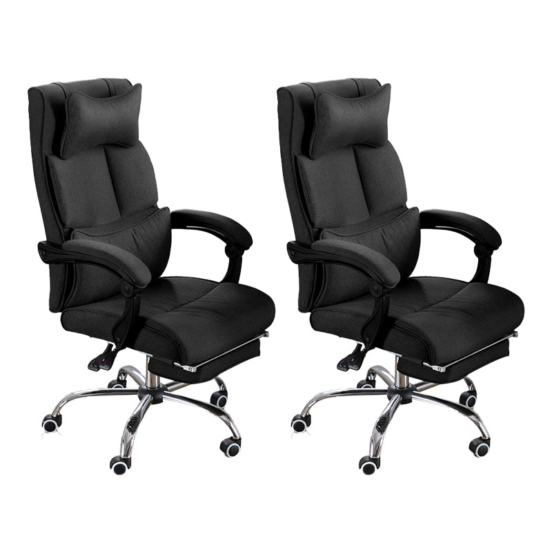 Modern Slide Chair Padded Arms No Distressing Ergonomic Chair with Wheels