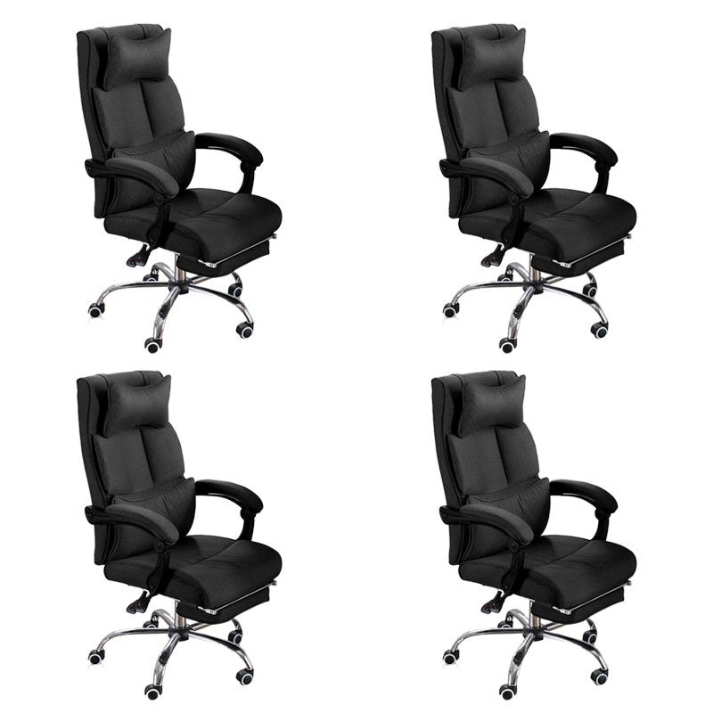 Modern Slide Chair Padded Arms No Distressing Ergonomic Chair with Wheels