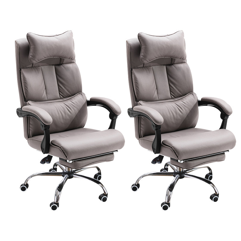 Modern Slide Chair Padded Arms No Distressing Ergonomic Chair with Wheels