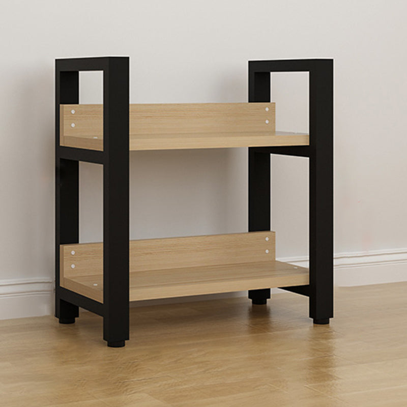 Scandinavian Open Back Shelf Bookcase Shelves Included for Home Office