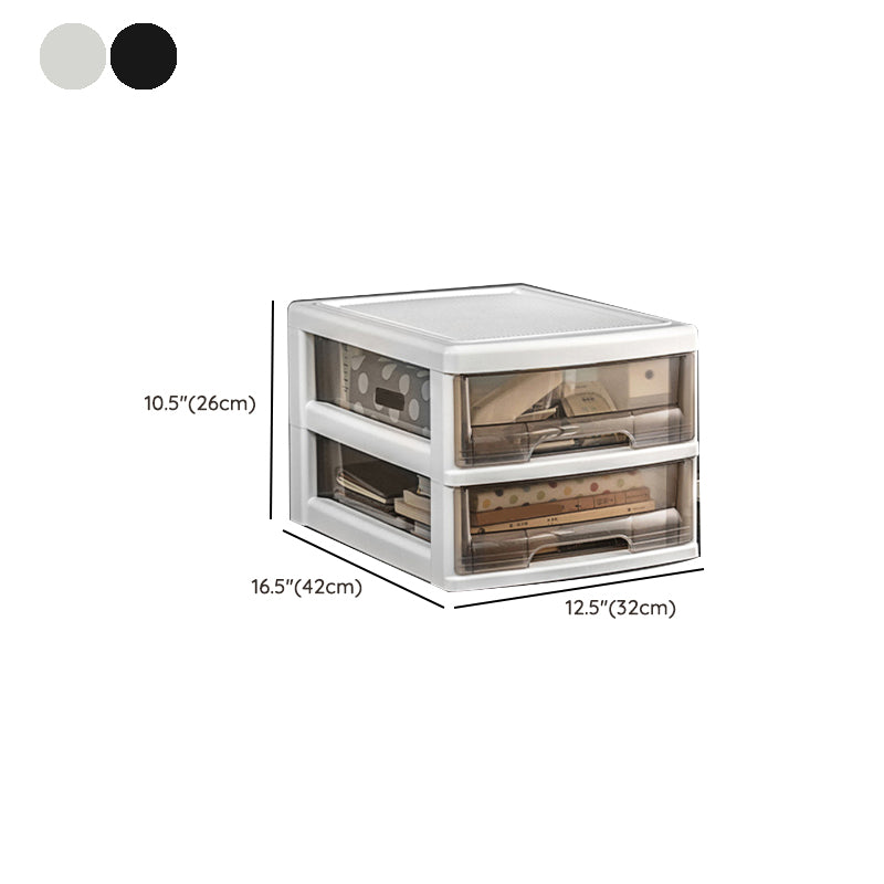 Transparent Filing Cabinet Modern Plastic Drawers Filing Cabinet