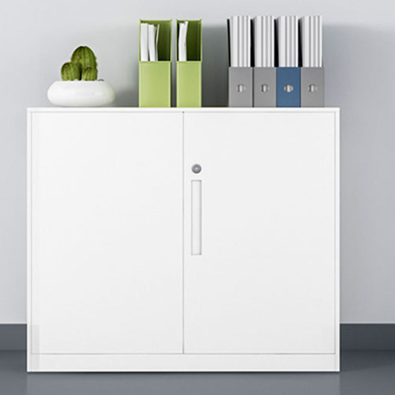 Contemporary File Cabinet Steel Frame Fire-Resistant File Cabinet