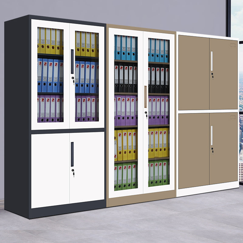 Metal Storage Filing Cabinet Contemporary Shelves Locking File Cabinet