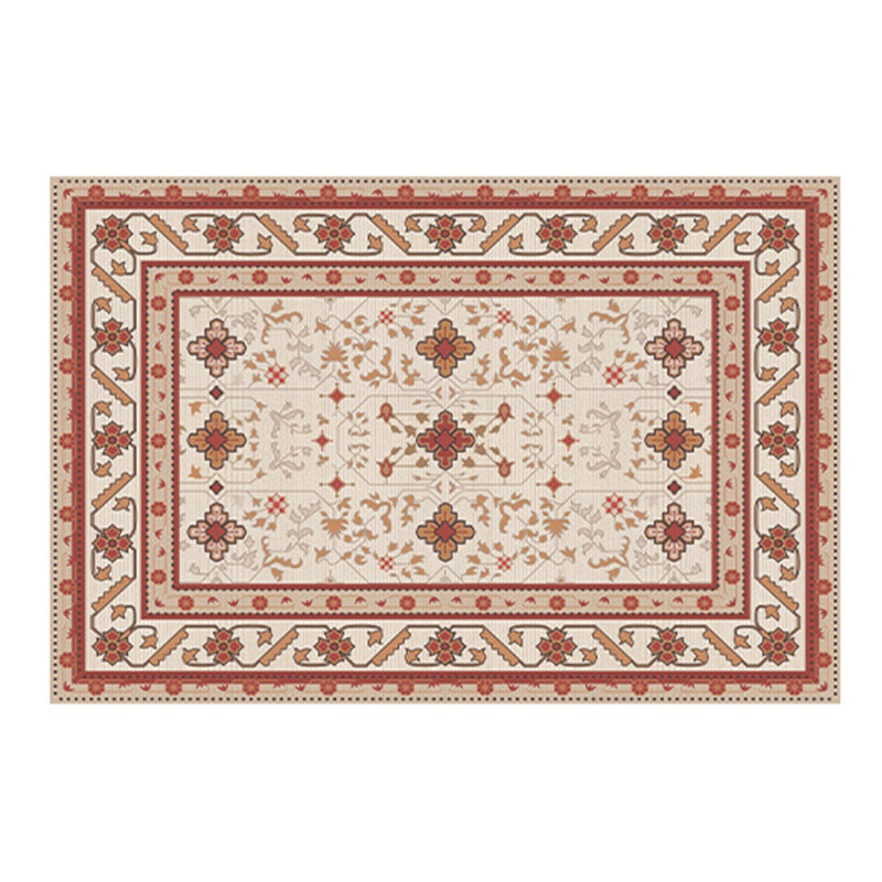 Marokkaans vintage bedrukt tapijt, polyester binnentapijt, antisliptapijt voor woonkamer en slaapkamer