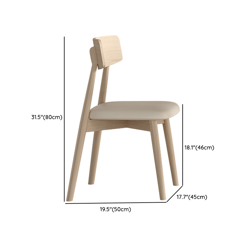Contemporary Sintered Stone Top Ash Wood Base Dining Table with Chairs