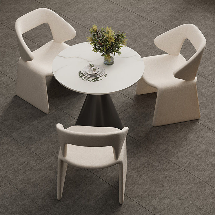 Upholstered and Velvet Open Back Dining and Accent Chairs for Home