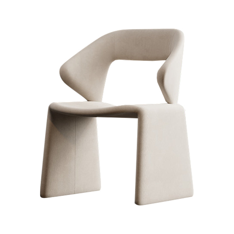 Upholstered and Velvet Open Back Dining and Accent Chairs for Home