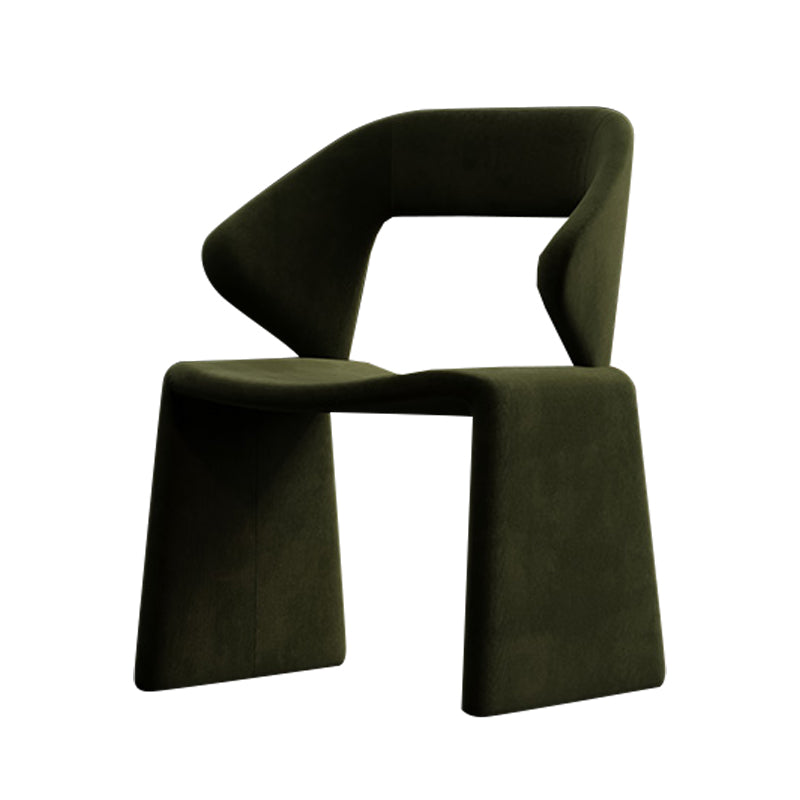 Upholstered and Velvet Open Back Dining and Accent Chairs for Home